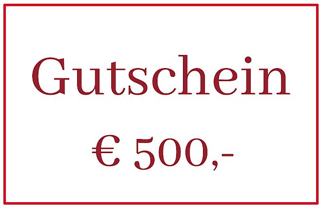 Nicki Marquardt Atelier | Gift voucher worth € 500,00