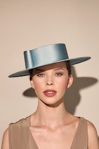 Eleganter Damenhut hellblau -  Bild-4